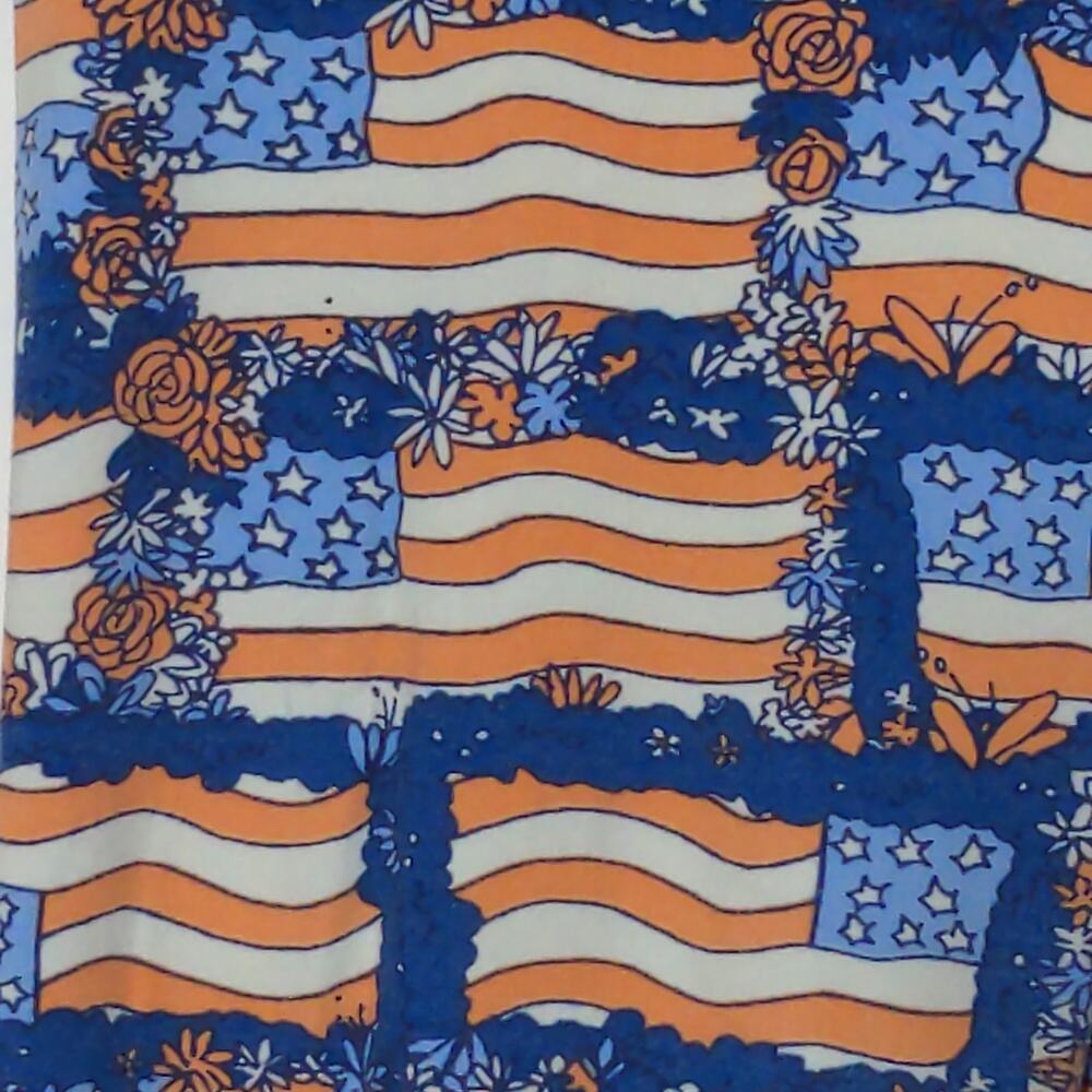 LuLaRoe Patriotic American Flag Print Leggings - One Size